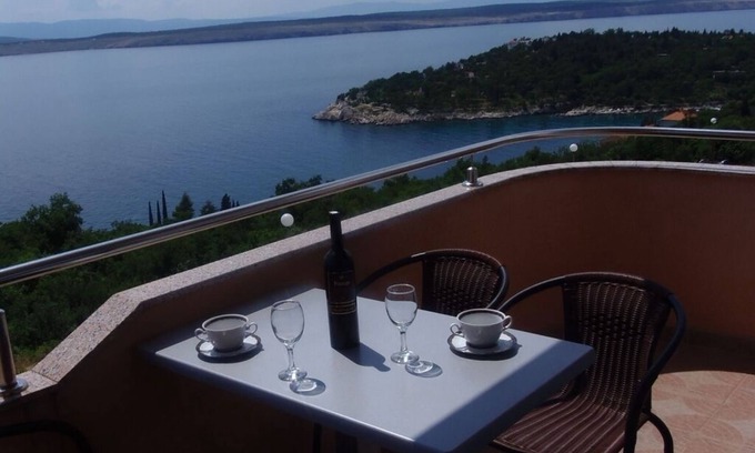 Dramalj Apartamento | Apartamento en Dramalj con Seaview, Balcón, Acondicionador, WIFI (4623-12)