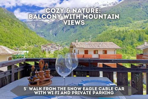 Chiesa in Valmalenco Apartamento | Apartment in Semi Detached Villa - Near Ski Lift