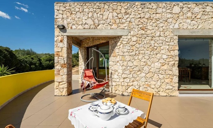 Dorgali Casa | Apartamento en Italia con jardín y barbacoa