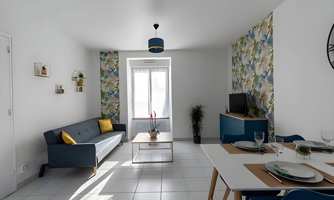 Le Mans Apartamento | Céntrico: capacidad para 5 personas y aparcamiento