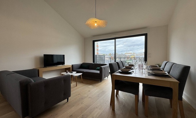 Republique Apartamento | Le Corner - Ville - 8 pers - Rêve au Mans