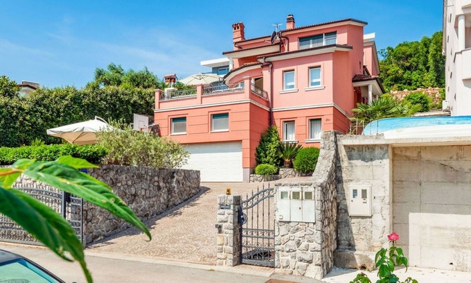 Volosko Apartamento | Apartamento en Opatija con Seaview, Balcón, Acondicionador, WIFI (4812-2)