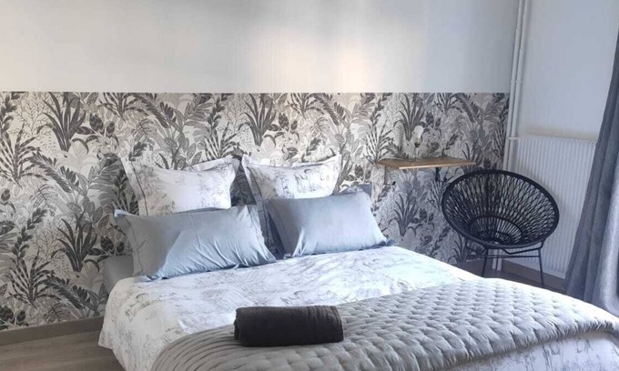 Blois Apartamento | Apartment in residence with free private parking in the city center of Blois.