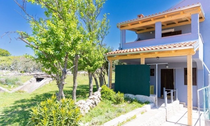 Sveti Jakov Apartamento | Apartamento en Stivan con Balcón, Acondicionador, WIFI, Lavadora (5196-1)