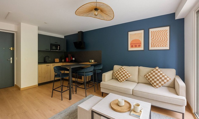 Marcq-en-Baroeul Apartamento | Apartment in the heart of Marcq-en-Baroeul, 5 min from Lille!