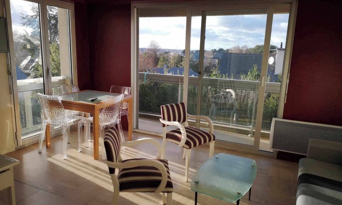 La Madeleine-Bellevue Apartamento | Apartment in the corsair town of Saint-Malo (L'hippocampe Malo)
