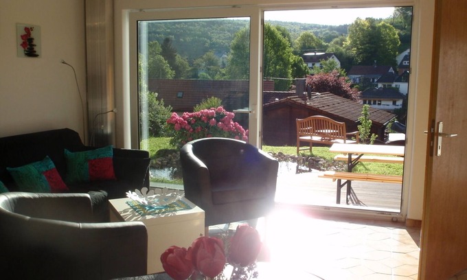 Schmitten Apartamento | Apartamento incl. Paz, de descanso, jardín y perfectas características en el Hochtaunus