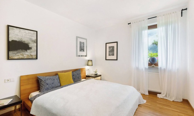 San Pancrazio Apartamento | Apartamento 'Kati's Haus' con vistas a la montaña, terraza privada y jardín compartido