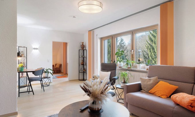 Haeusern Apartamento | Apartamento 'Kessler Waldblick' con balcón y Wi-Fi