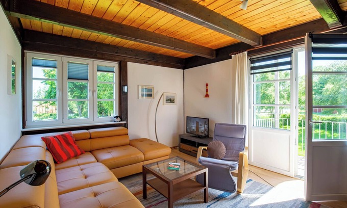 Ostersiel Apartamento | Apartamento 'Fewo Kleiner Seehund' con balcón y Wi-Fi
