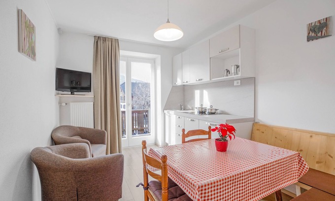 Valdaora di Sopra Apartamento | Apartamento "Kruma - Gsail 1" con vistas a la montaña, Wi-Fi y balcón