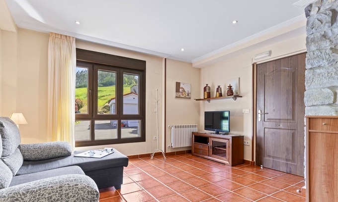 Riberas Apartamento | Apartamento 'La Cabaña' con vistas a la montaña y jardín privado