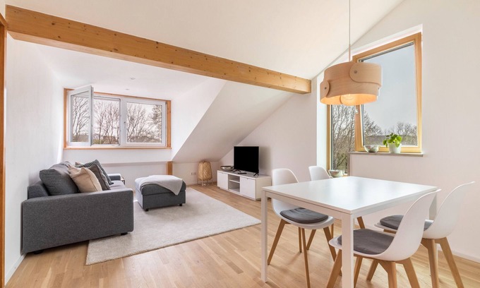 Blaustein Apartamento | Apartamento "Lautertal Loft" con terrazas y Wi-Fi