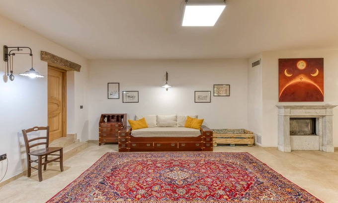 Presicce Apartamento | Apartamento 'Le Colonie - Boschetto' con terraza privada, jardín compartido y Wi-Fi