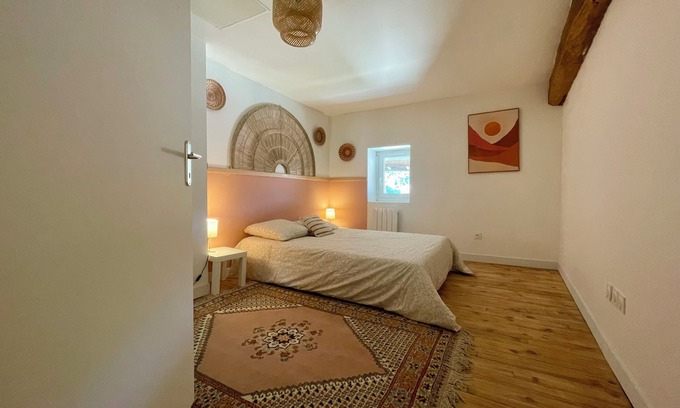 Meximieux Apartamento | Apartment "Le Jungly" renovated character duplex, near CNPE