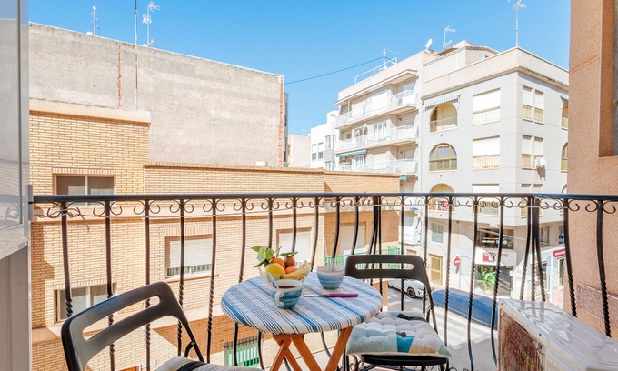 Santa Pola Apartamento | Apartamento "Legado Marino" con balcón y Wi-Fi