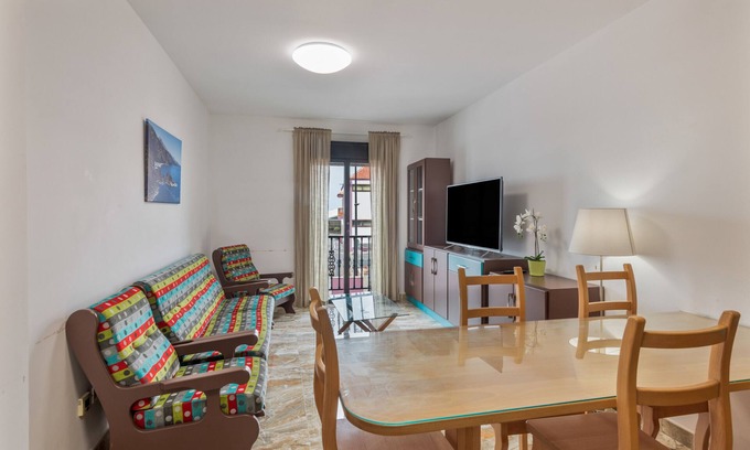 Puntallana Apartamento | Apartamento 'Luján 1a' con vistas al mar, balcón y Wi-Fi
