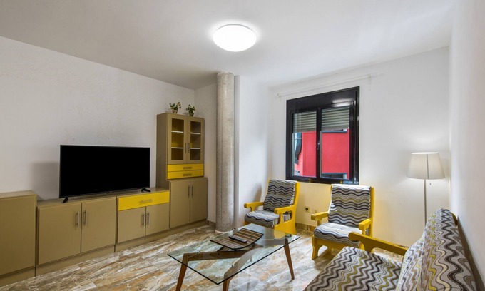 Puntallana Apartamento | Apartamento 'Lujan 3c Entre Cielo y Mar' con vistas a la montaña, balcón y Wi-Fi