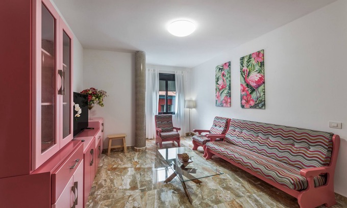 Puntallana Apartamento | Apartamento 'Lujan 6f Entre Sueños Y Realidad' con vistas al mar, Wi-Fi y aire acondicionado