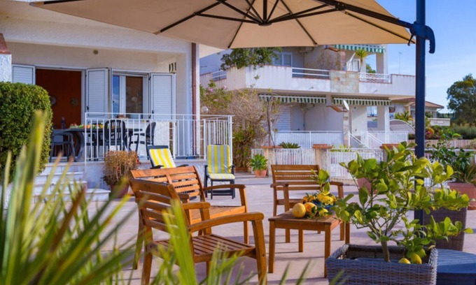 Sciacca Apartamento | Apartamento Lumia Superior a pocos pasos de la playa con vistas al mar.