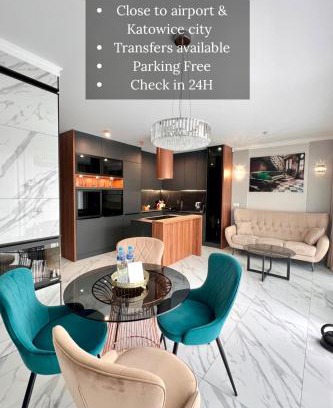 gmina Bobrowniki Apartamento | Apartment LUXOR - Airport Katowice-Pyrzowice