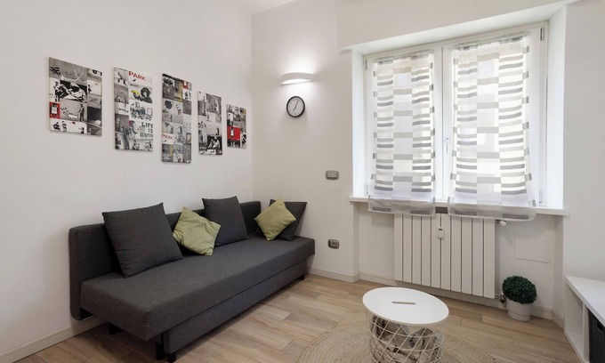 Ripamonti Corvetto Apartamento | Apartamento 'Martin' con Wi-Fi y aire acondicionado