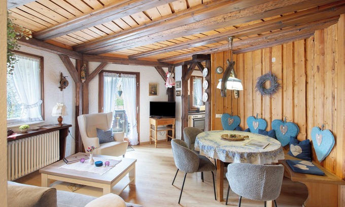Blasiwald Apartamento | Apartamento 'Martinsklause' con jardín compartido, balcón y Wi-Fi