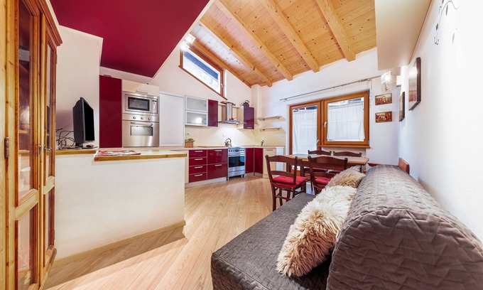 Predazzo Apartamento | Apartamento 'Maso Seler Irene' con balcón y Wi-Fi