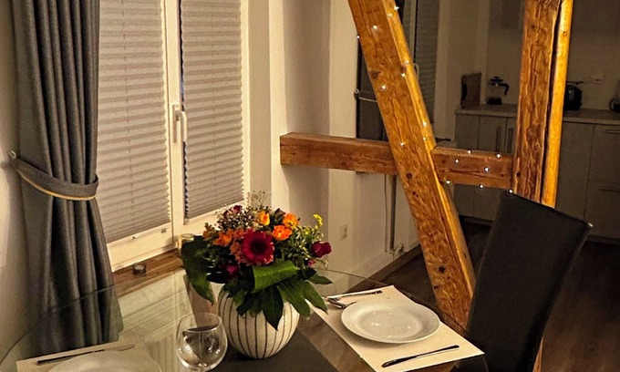 Goslar Apartamento | Apartment Mauerblick central location Smart TV Washer-dryer equipped kitchen