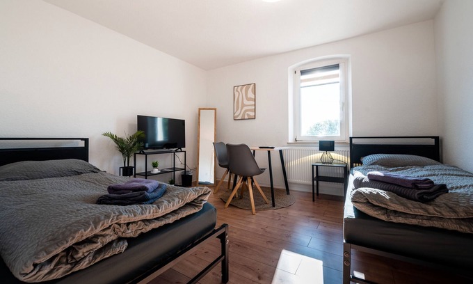 Gittersee Apartamento | Apartamento 'Monteurswohnung By N8Quartier' con Wi-Fi