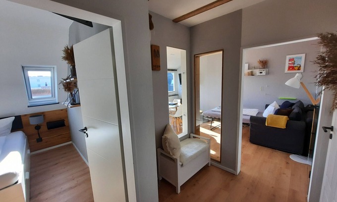 Norderney Apartamento | Apartamento 'Möwennest By Deju' con Wi-Fi