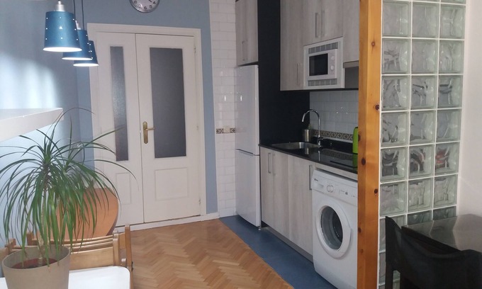 Barrio de La Latina Apartamento | Apartamento junto Plaza Mayor, wifi gratis, aire acondicionado.