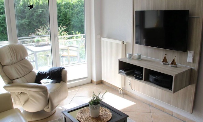 Redewisch Apartamento | Apartamento cerca de la playa con balcón soleado