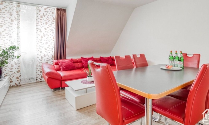 Oberhausen Apartamento | Apartamento en 90m² para la gran familia 4 dormitorios