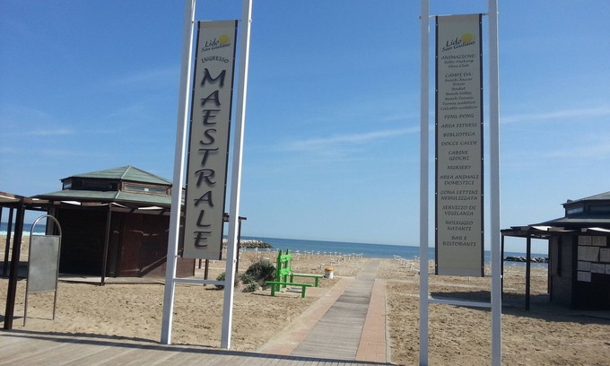 Rivabella Apartamento | Apartment on the Beach with Balcony "Seaview" for up 7 Persons
