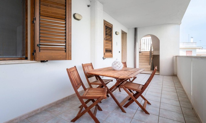 Otranto Apartamento | Apartamento 'Otranto - Apt 1' con terraza compartida, Wi-Fi y aire acondicionado