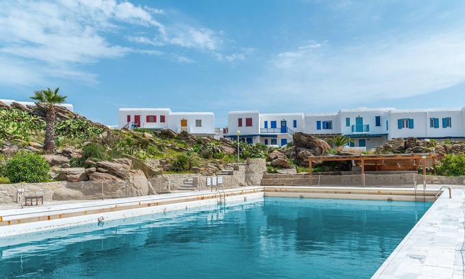 Agios Ioannis Apartamento | Apartamento 'Paris House' con vistas al mar, Wi-Fi y aire acondicionado