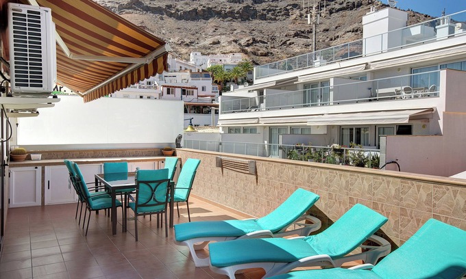 Lomo Quiebre Apartamento | "Apartamento Pedro" con vistas al mar y a la montaña, jardín y Wi-Fi