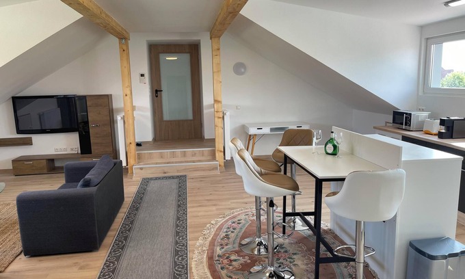 Volkach Apartamento | "Promedklinik Apartment 3" cerca del río Main con Wi-Fi