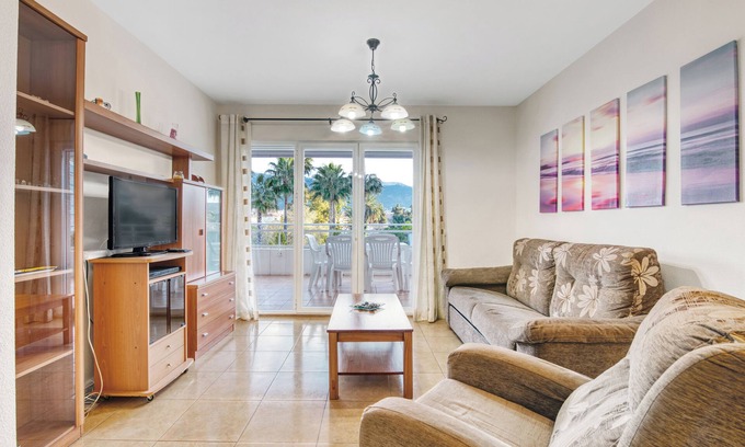 Denia Apartamento | Apartamento "Puerto Romano" con vistas a la montaña, piscina compartida y Wi-Fi