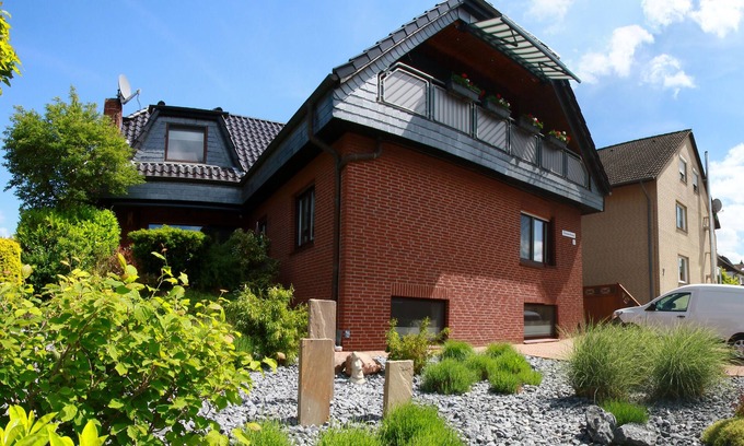 Altenhagen Apartamento | Apartamento 'Puppenstube' zona tranquila, sauna, W-LAN, jardín y bicicletas