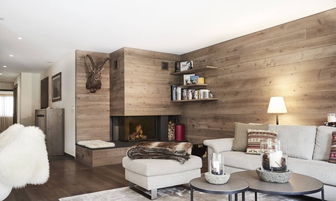 Klosters-Serneus Apartamento | Apartamento 'Raunetta' con terraza compartida y Wi-Fi