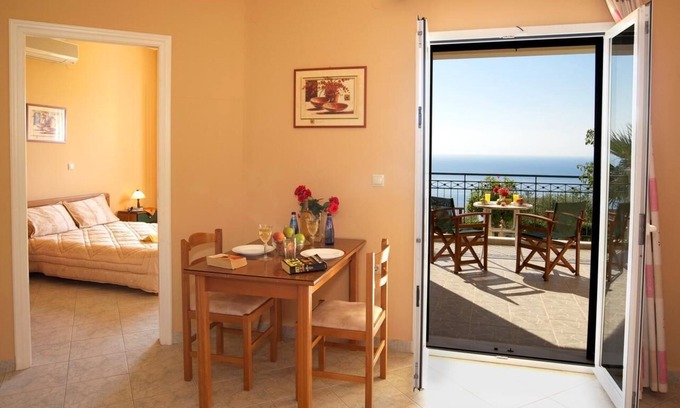 Vlachata Apartamento | Apartamento "Ria 2" con vistas al mar, balcón y Wi-Fi