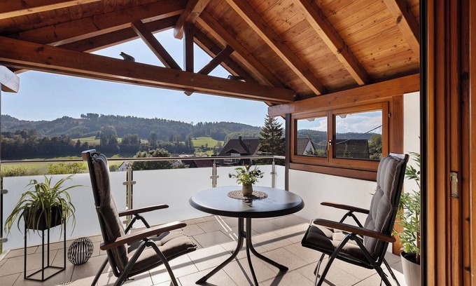Stockach Apartamento | Apartamento 'Rinderle' con vistas al valle