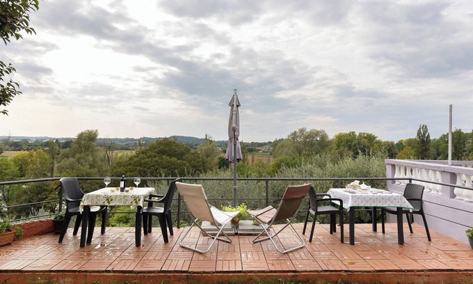 Salionze Apartamento | Apartamento "Riverview 67 2" con jardín y aire acondicionado