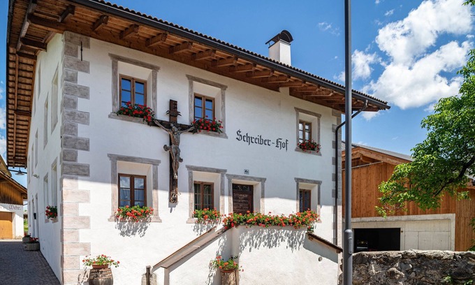 Lajen Apartamento | Apartamento "Schreiberhof Landhaus" con vistas a la montaña, jardín compartido y Wi-Fi
