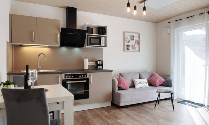 Margrethausen Apartamento | Apartamento "Schwäbische Alb 2" con terraza privada, jardín compartido y Wi-Fi