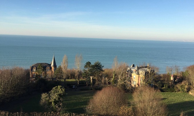 Villers-sur-Mer Apartamento | Apartamento con vista al mar inexpugnable.