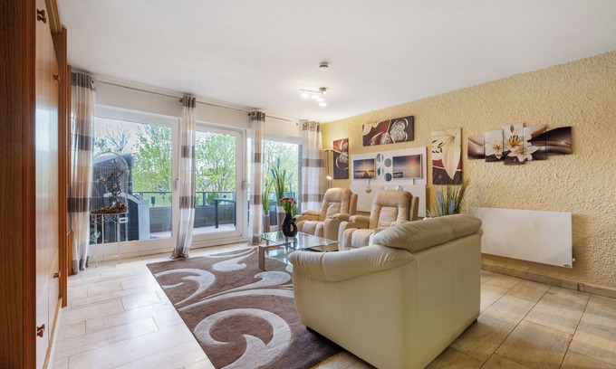 Tossens Apartamento | Apartamento 'Seeadler' con balcón y Wi-Fi