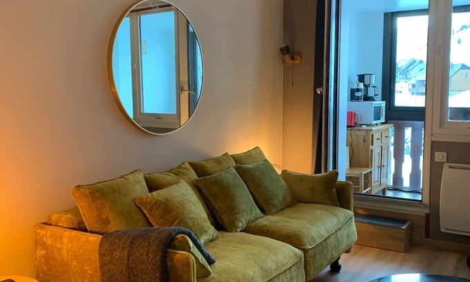 La Mongie Apartamento | Apartment ski/mountain/hiking holiday 4pers Residence La Mongie 1900-1